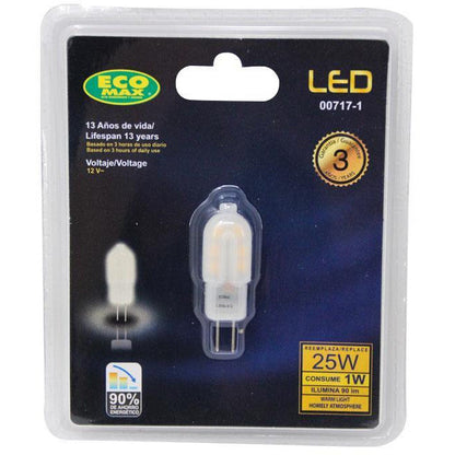 BOMBILLO LED JC G4 1W 12V 3000K