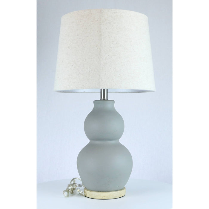 LAMP. MESA GRIS 1L E27 100W