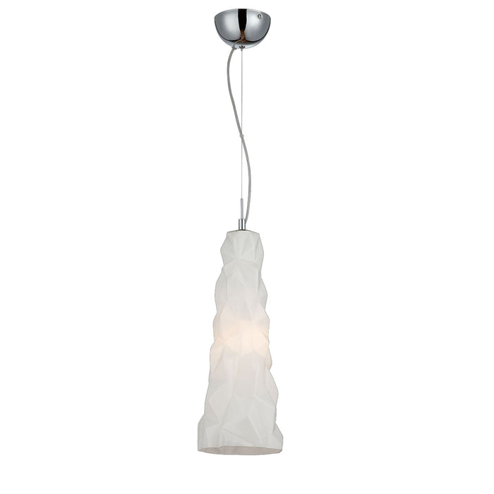 LAMP. COLGANTE LAZER BLANCO 1L E26 100W