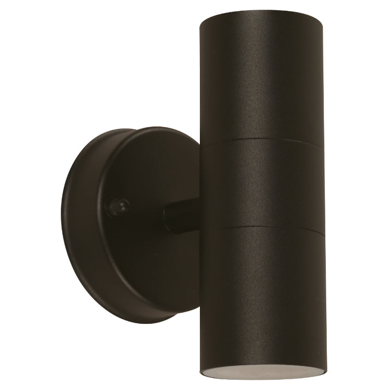 Lámpara Exterior  Pared Negro 2L Gu10 35W
