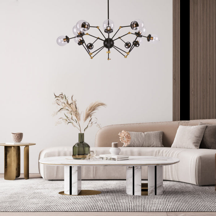 LAMP. TECHO NEGRO 12L E27 40W