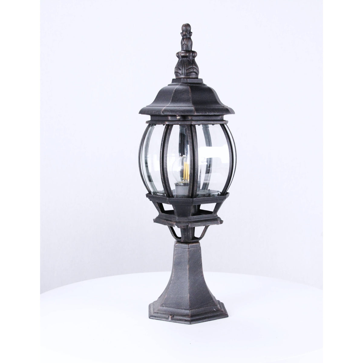 LAMP. EXT. POSTE OXIDO 1L E27 100W