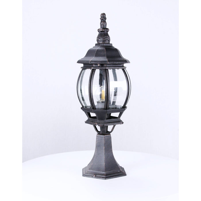 LAMP. EXT. POSTE OXIDO 1L E27 100W