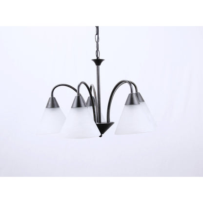 Lámpara Techo Oxido 5L E27 60W