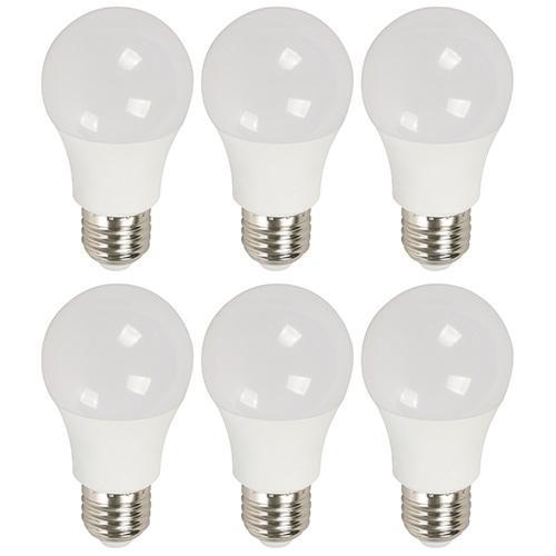 BOMBILLO LED A55 E27 5W 100-240V 3000K 6 PIEZAS