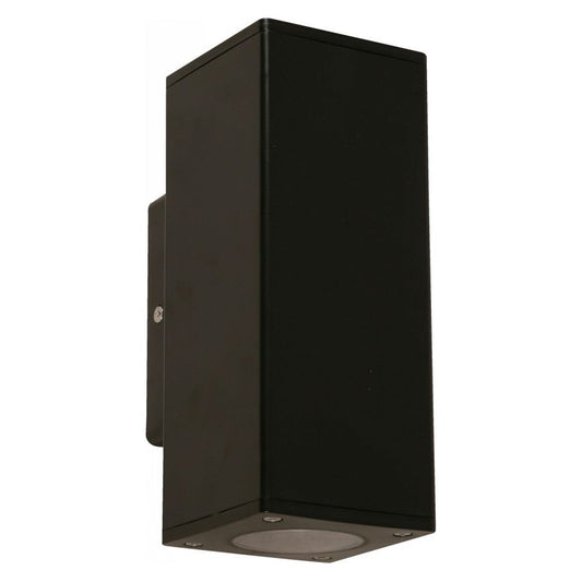 LAMP. EXT. PARED NEGRO 2L GU10 18W