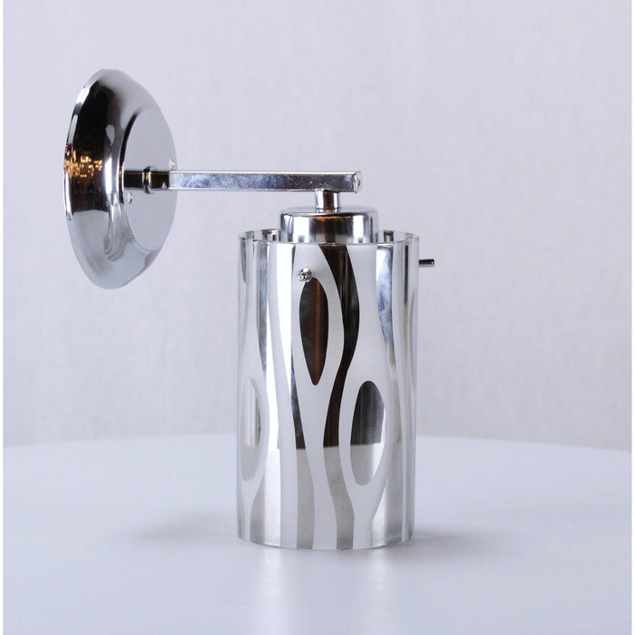 LAMP. PARED CROMO 1L E27 60W
