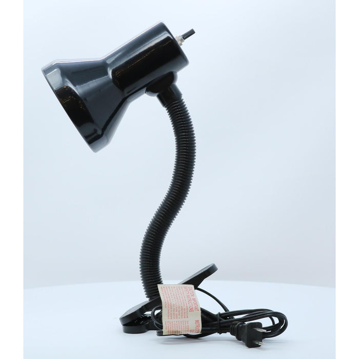 LAMP. ESCRITORIO DE HORQUILLA NEGRO 1L E27 40W