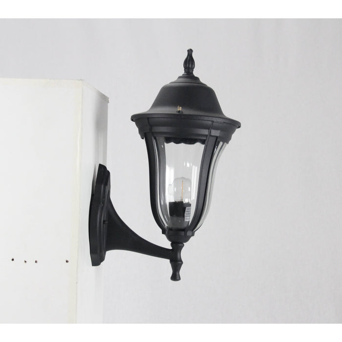 LAMP. EXT. PARED NEGRO 1L E27 100W
