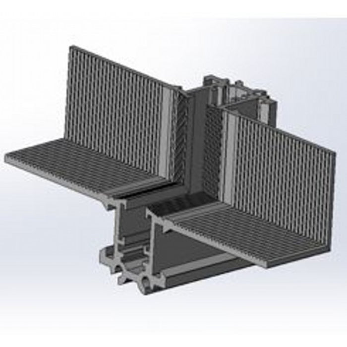 ACCESORIO CONEXIÓN LATERAL PARA RIEL EMPOTRADO