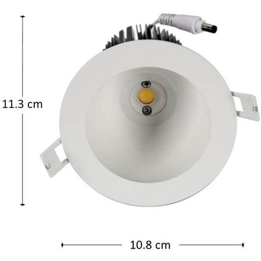 Lámpara Led Techo Blanco 1L 11W 100-265V 3000K