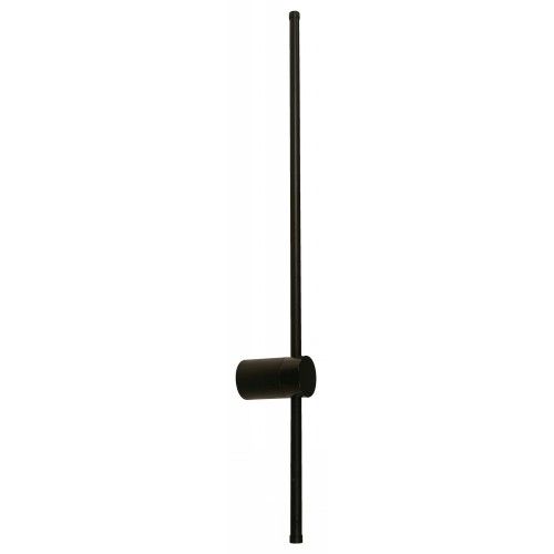 LAMP. LED PARED NEGRO 1L 7W 100-240V 3000K