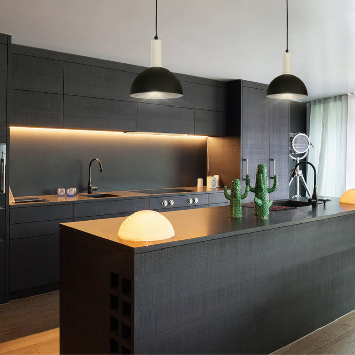 Lámpara Colgante Negro 1L E27 40W