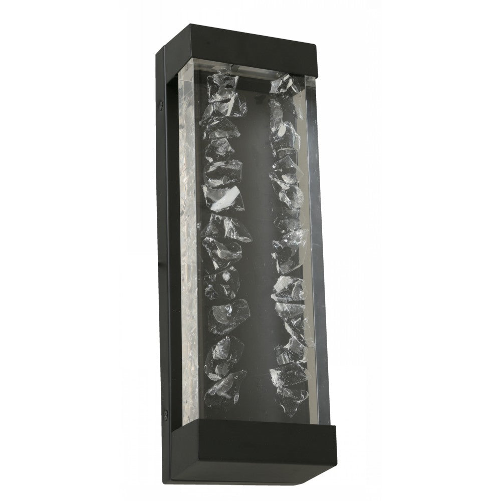 LAMP. LED DE PARED NEGRO 10W 120V 3000K