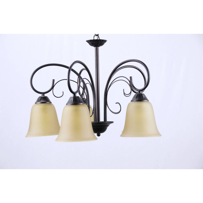 LAMP. COMBO TECHO Y PARED BRONCE E27 60W