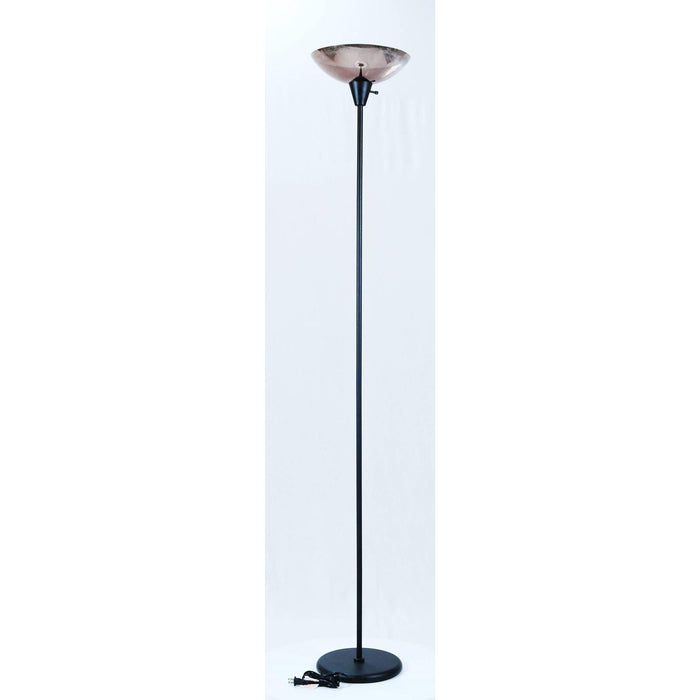 LAMP. PIE NEGRO AHUMADO 1L E27 60W