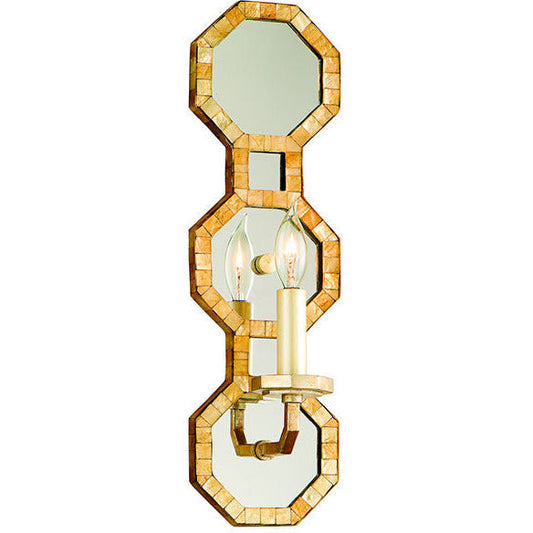 LAMP. APLIQUE REGATTA DORADO 1L E12 60W DIM