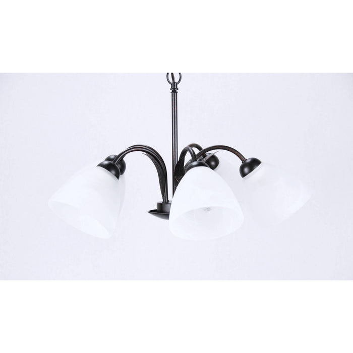 LAMP. TECHO NEGRO 5L E27 60W