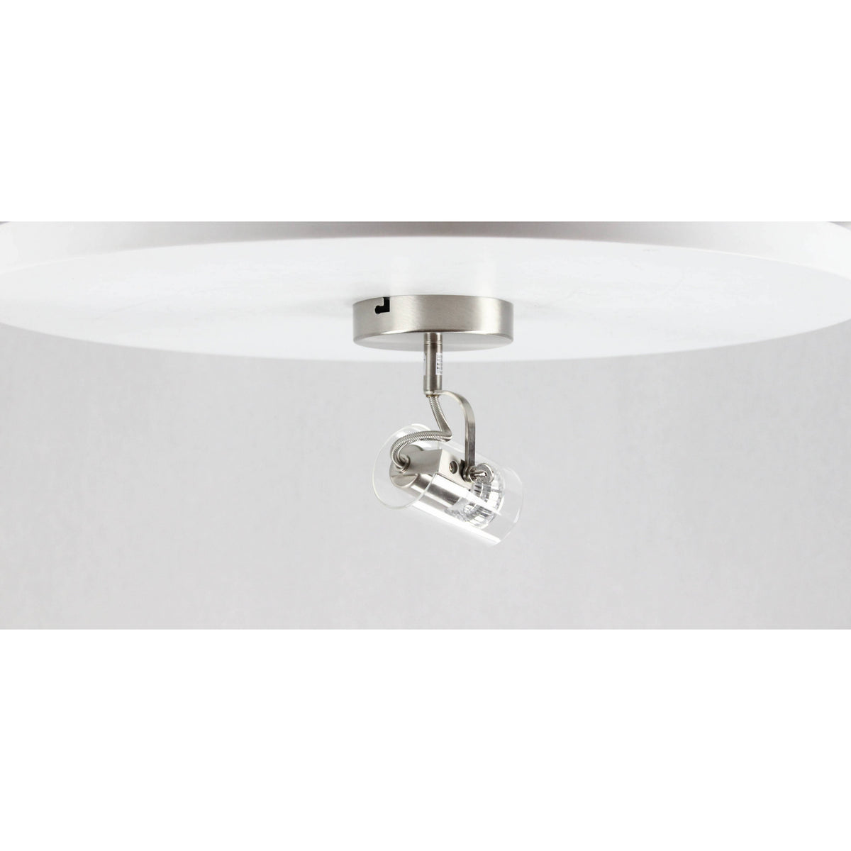 LAMP. TECHO NÍQUEL SATINADO 1L GU10 50W
