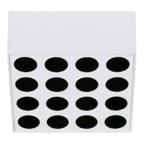 LAMP. LED DE TECHO BLANCO Y NEGRO 30W 100-240V 4000K