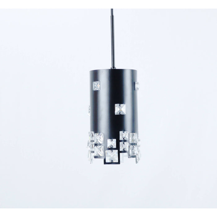 Lámpara Techo Negro 1L E27 60W N/B