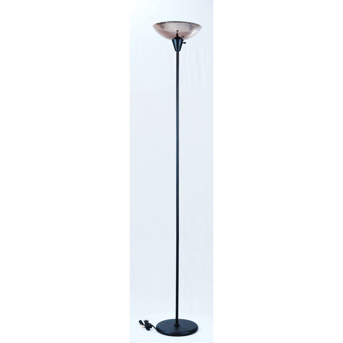 LAMP. PIE NEGRO AHUMADO 1L E27 60W