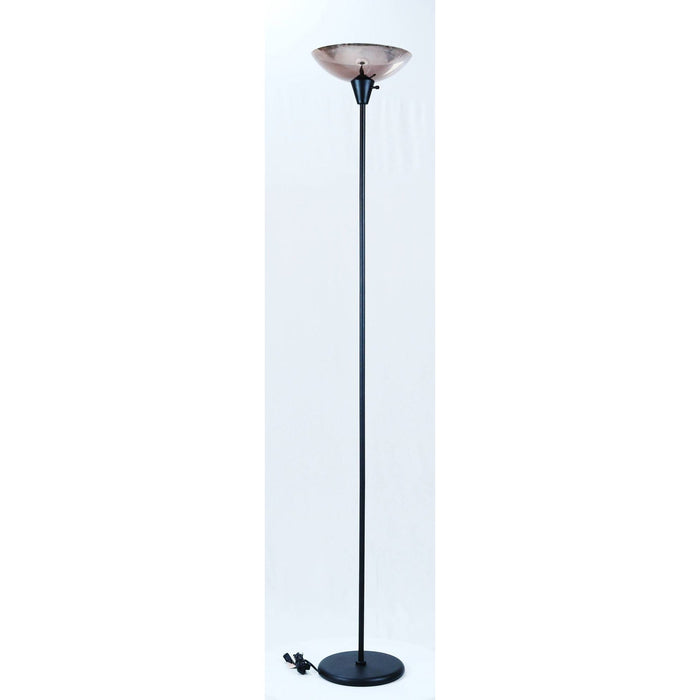LAMP. PIE NEGRO AHUMADO 1L E27 60W