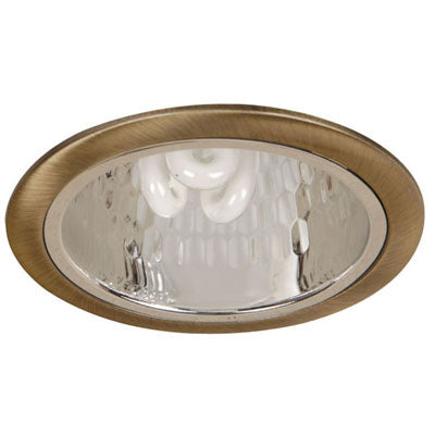 LAMP. TECHO BRONCE ANTIGUO 1L E27 20W