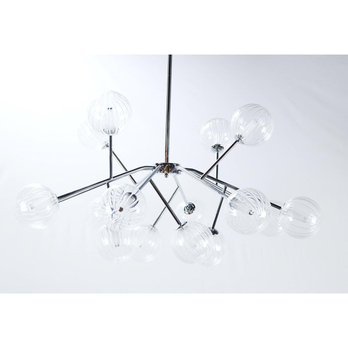 LAMP. LED TECHO CROMO 38W 100-240V 3000K