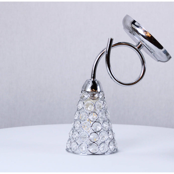 LAMP. PARED CROMO 1L E14 40W