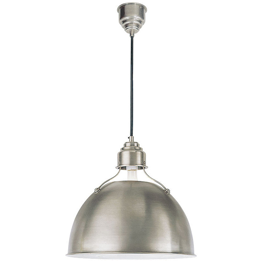 LAMP. COLGANTE EUGENE MEDIANO NIQUEL 1L E26 150W