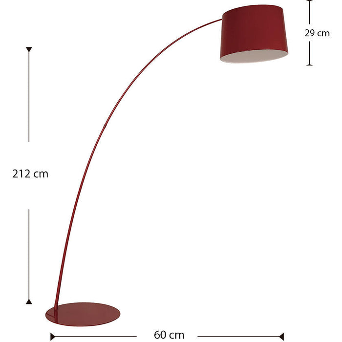 LAMP. PIE ROJO 3L E27 40W (PANTALLA)