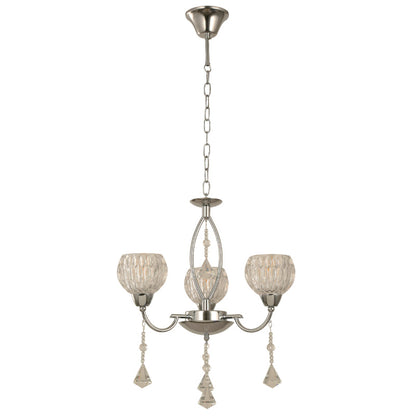 LAMP. TECHO CROMO 3L E14 40W