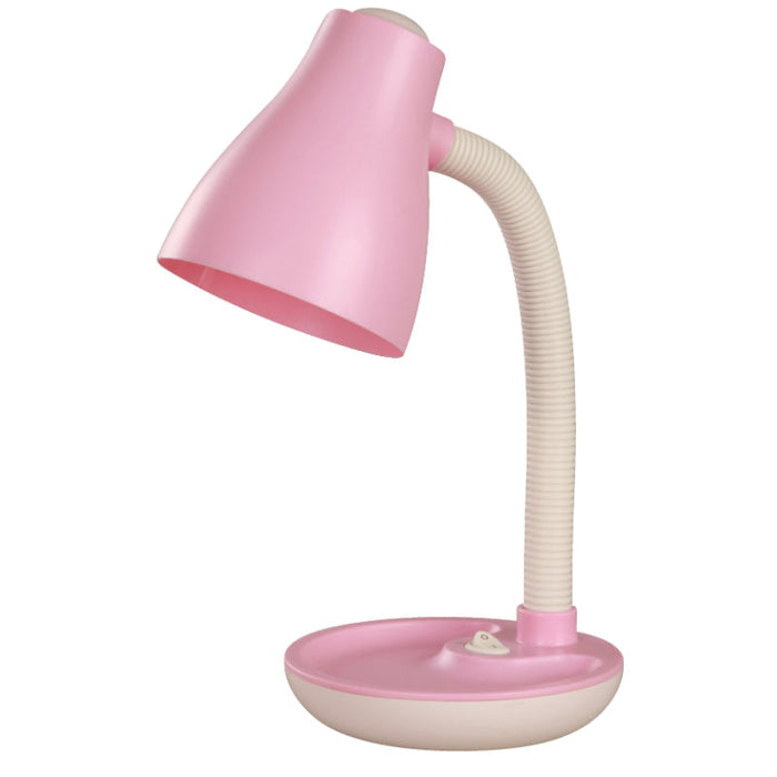 LAMP. ESCRITORIO ROSADO 1L E27 10W