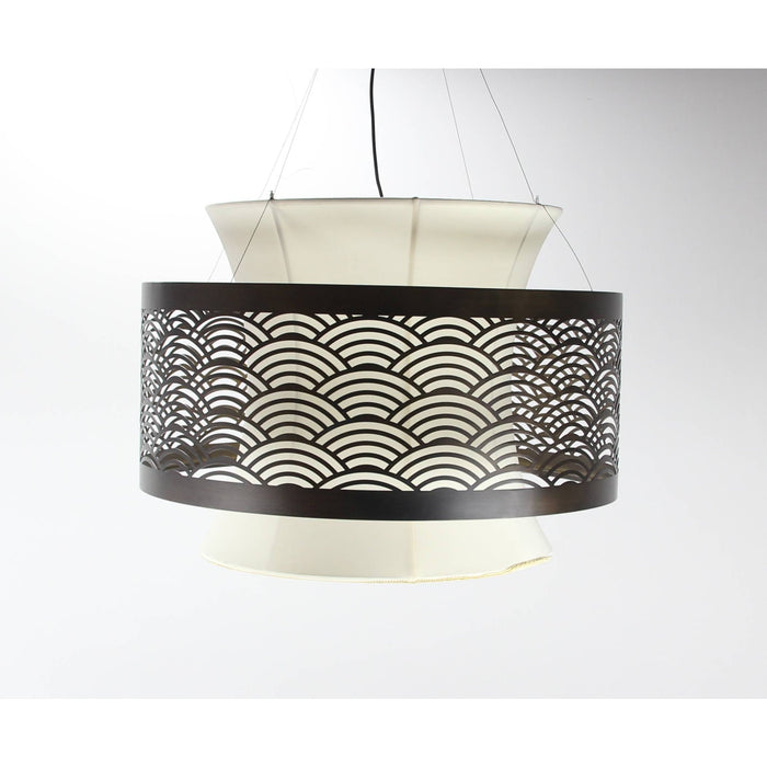 LAMP. COLGANTE NEGRO 5L E27 40W