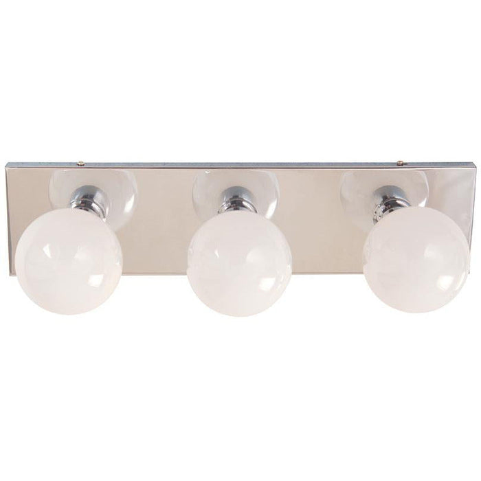 LAMP. PARED CROMO 3L E27 60W