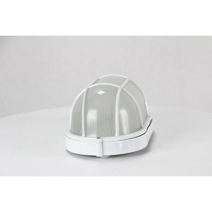 LAMP. EXT. PARED BLANCO 1L E27 60W