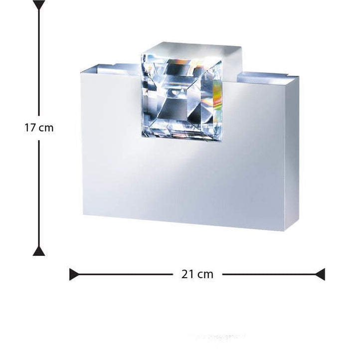 LAMP. PARED CRISTAL MADISON BLANCO 1L RS7 80W