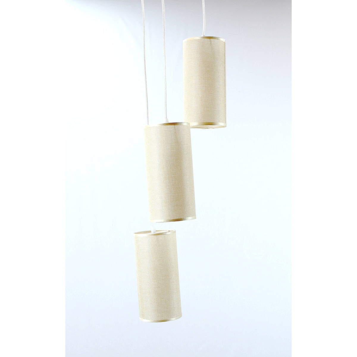 LAMP. TECHO NÍQUEL SATINADO 3L E27 60W