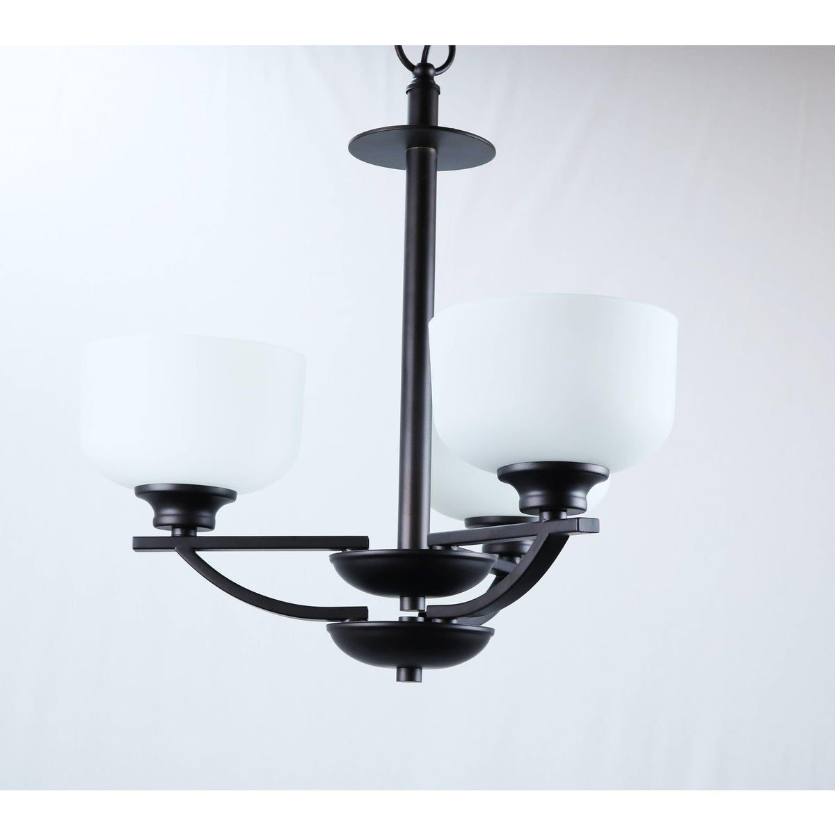 LAMP. COLGANTE BRONCE ANTIGUO 3L E27 60W