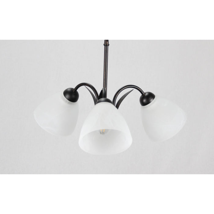 LAMP. TECHO NEGRO 3L E27 60W