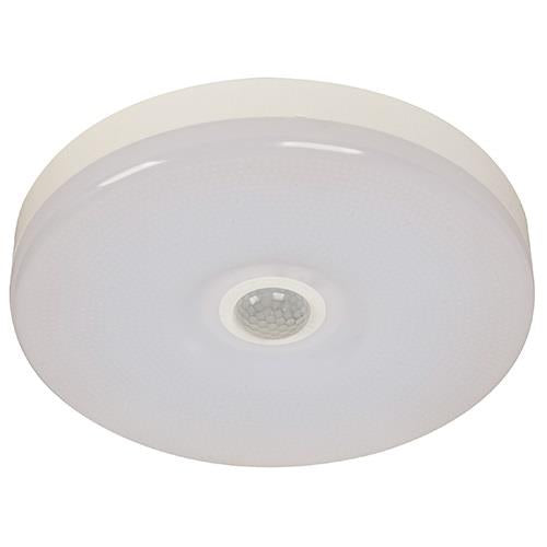 LAMP. LED TECHO BLANCO 10W 120V 6000K CON SENSOR