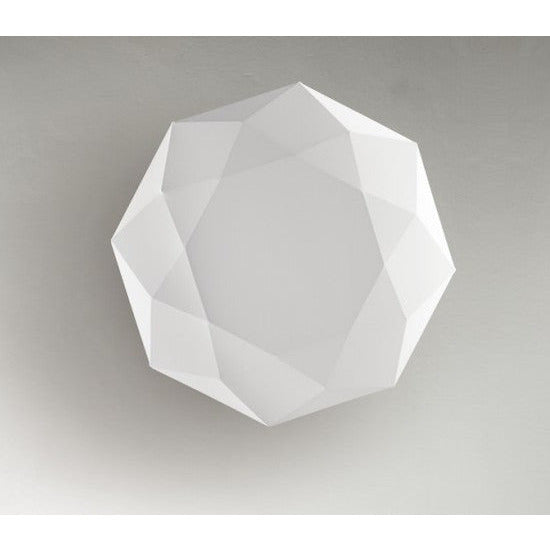 LAMP. TECHO DIAMOND PP 120 BLANCO 3L E27 100W