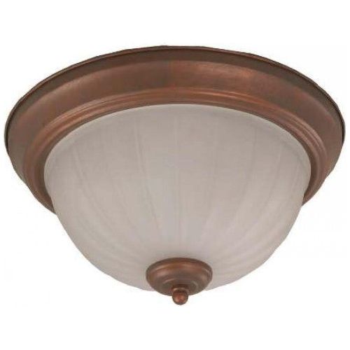 LAMP. TECHO*2LTS*120V*60HZ*E27*60W (B/N)*ACAB.CHOCOLATE