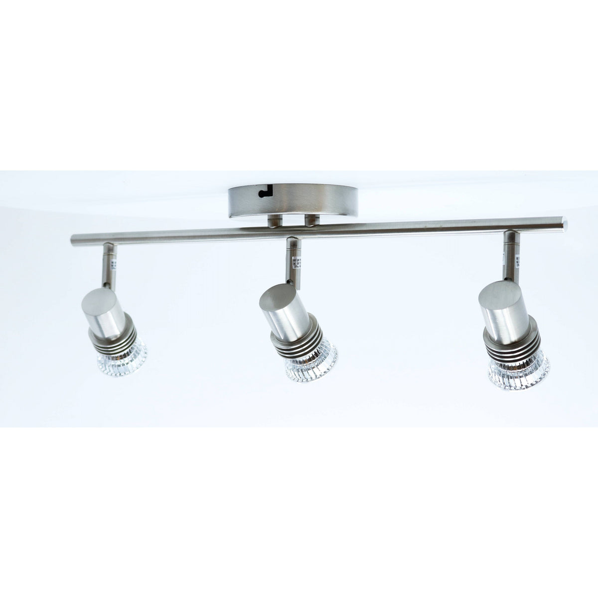 LAMP. TECHO NÍQUEL SATINADO 3L GU10 50W