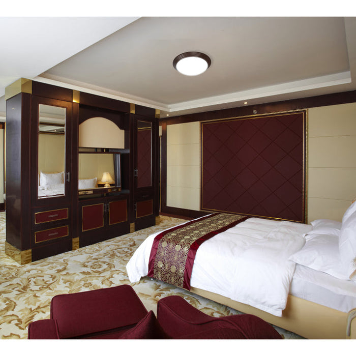 LAMP. LED TECHO CHOCOLATE OSCURO 1L 18W 6000K