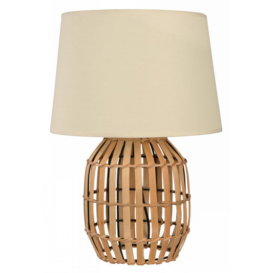 LAMP. MESA CREMA 1L E27 60W