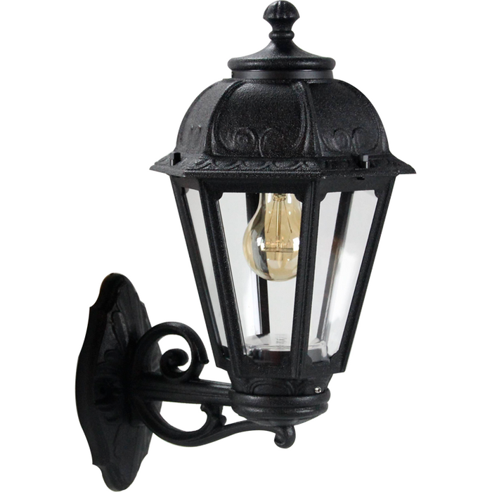 LAMP. EXT. COLGANTE BISSO/SABA NEGRO 1L E27 12W