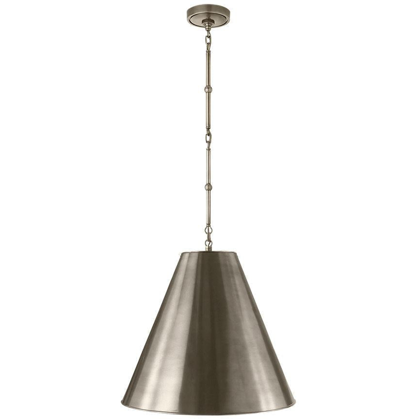 LAMP. COLGANTE GOODMAN NIQUEL 1L E26 100W