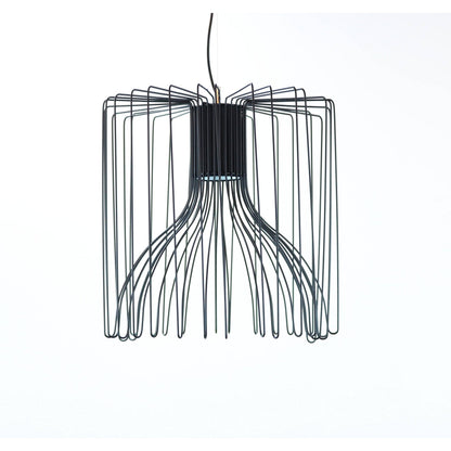 LAMP. COLGANTE NEGRO 1L E27 40W